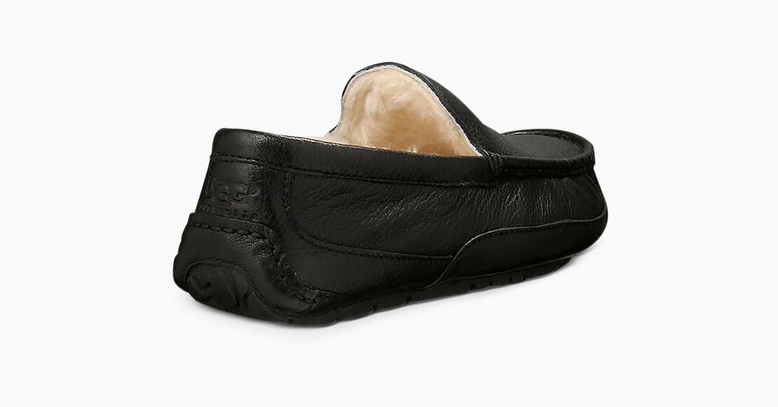 Men's Ascot Slipper Leather-4