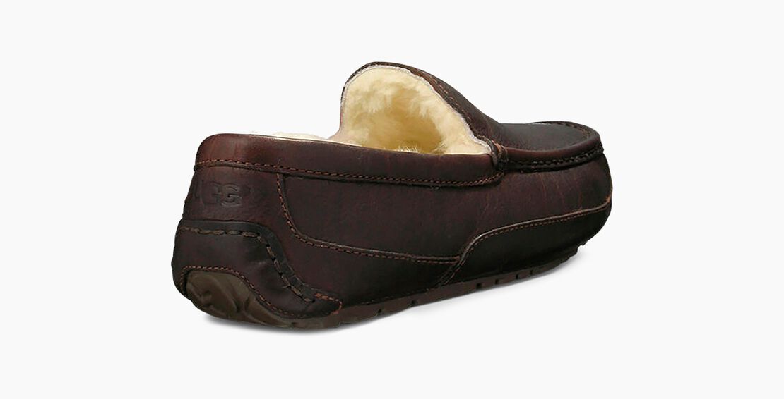 Men's Ascot Slipper Leather-9