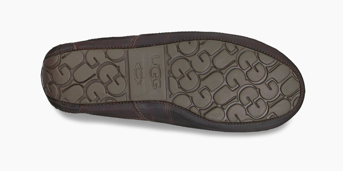 Men's Ascot Slipper Leather-12