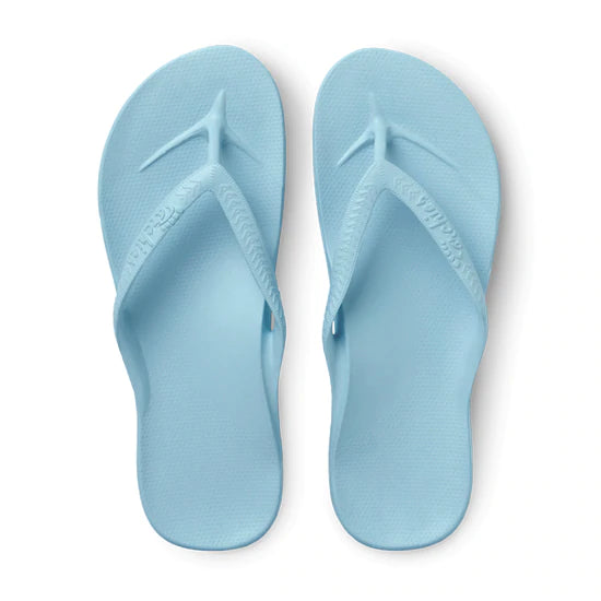 Buy sky-blue Arch Support Flip Flops