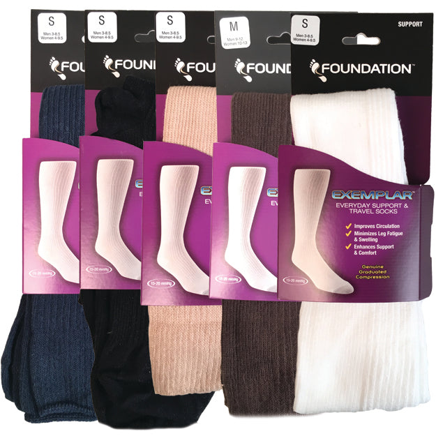 Buy beige Foundation Exemplar Support Socks