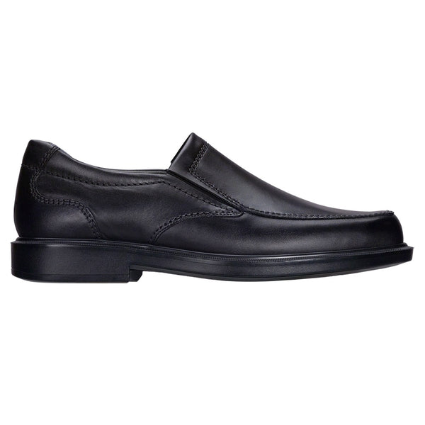 sas mens slip on dress shoe diplomat black