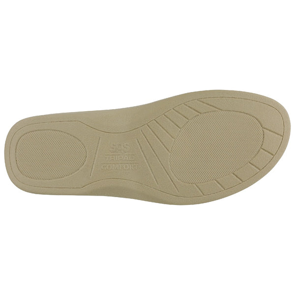 sas womens soft footbed sandal duo beige