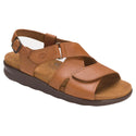 sas womens comfort sandal huggy caramel