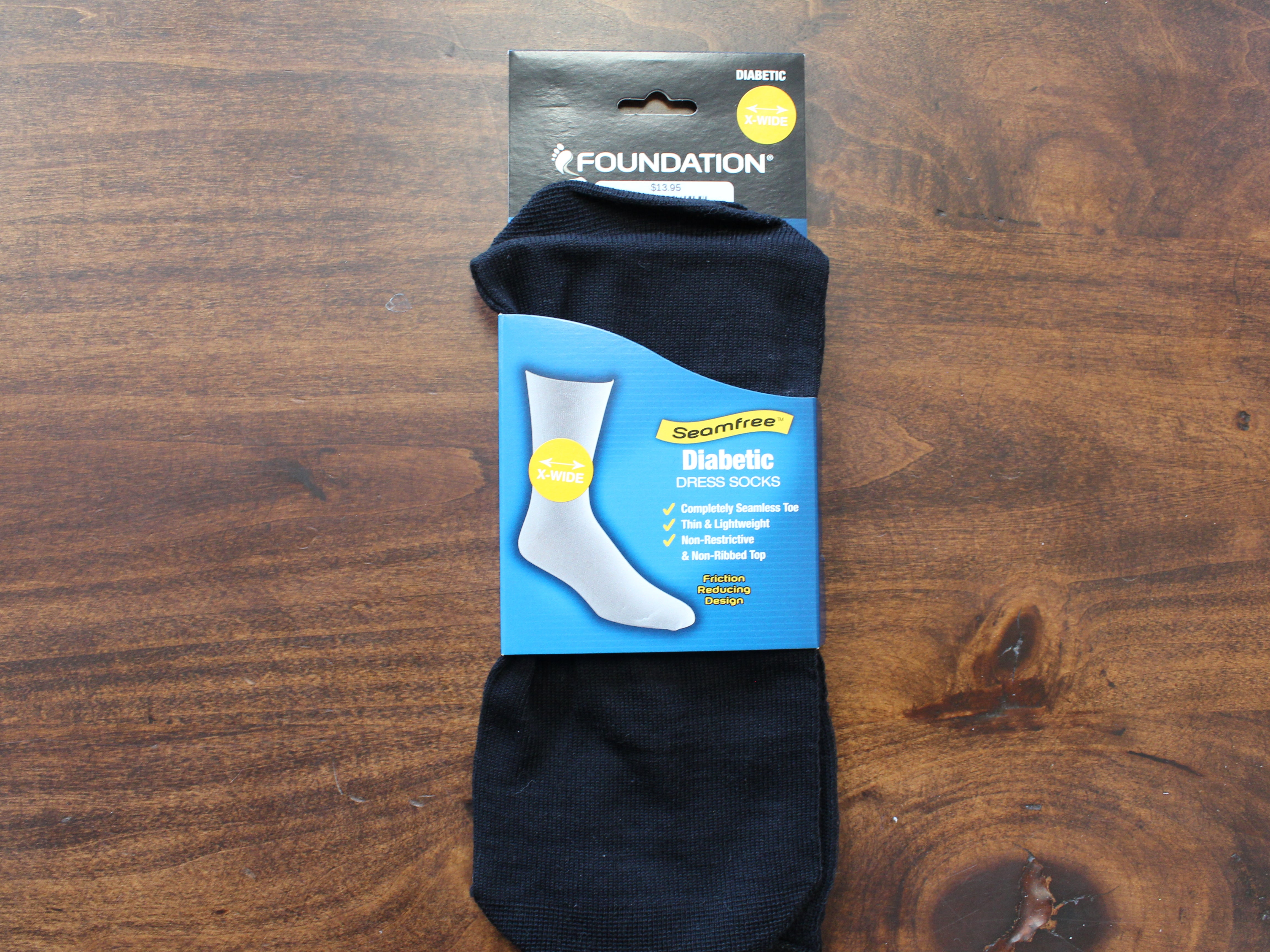 Foundation Diabetic Dress X-Wide Sock