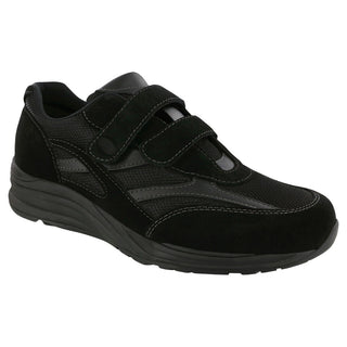 sas mens velcro sneaker jv mesh black