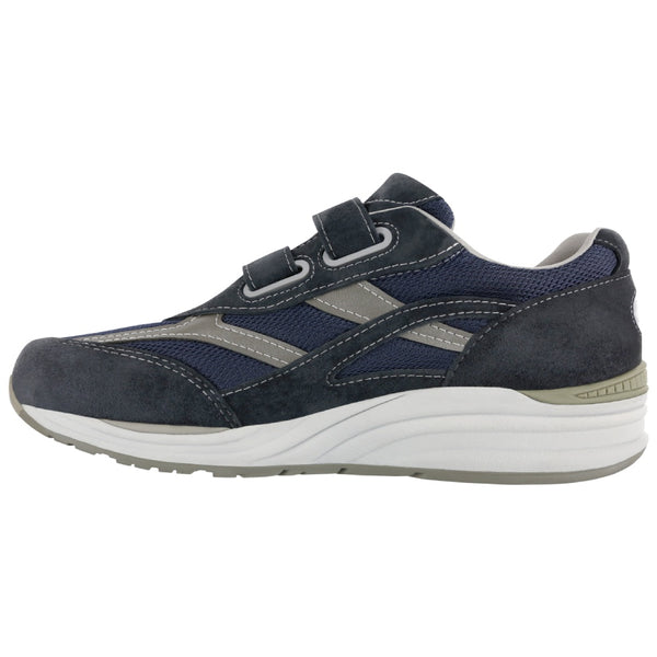 sas mens velcro sneaker jv mesh blue