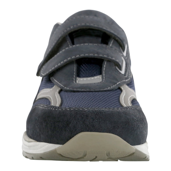 sas mens velcro sneaker jv mesh blue