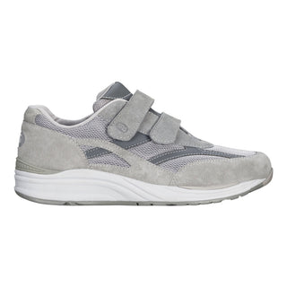 sas mens triple wide velcro sneaker jv mesh gray