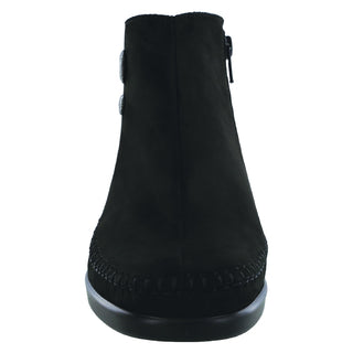 sas womens black suede dress boot