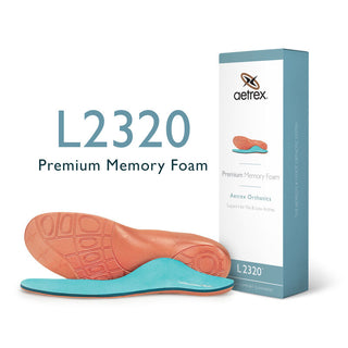 Men's Premium Memory Foam Posted Orthotics