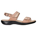 sas womens two tone leather sandal nudu dawn