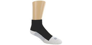 Buy black SAS Diabetic QTR Crew Socks