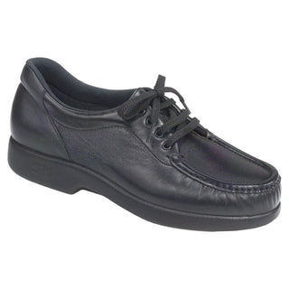 sas womens wide comfort moccasin take time black