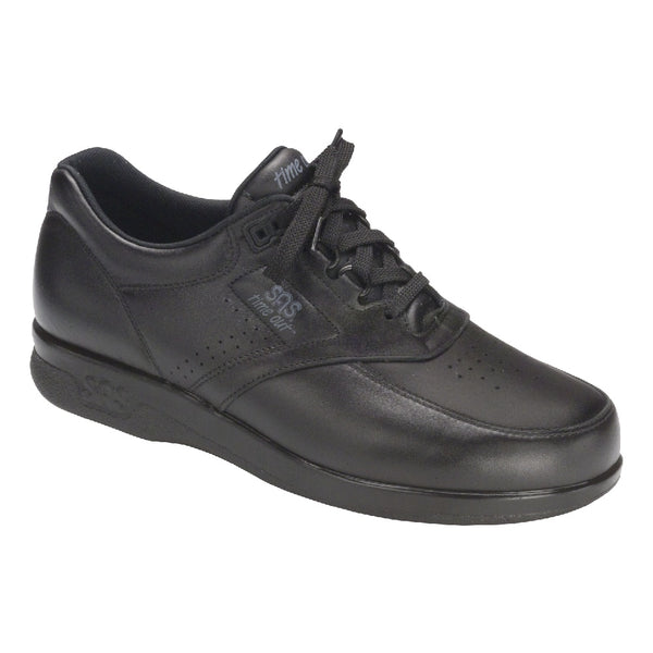 sas mens diabetic walking shoe time out black
