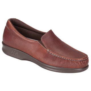 sas womens deep slip on moccasin twin mulch