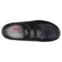 sas mens triple wide velcro diabetic walking shoe vto black