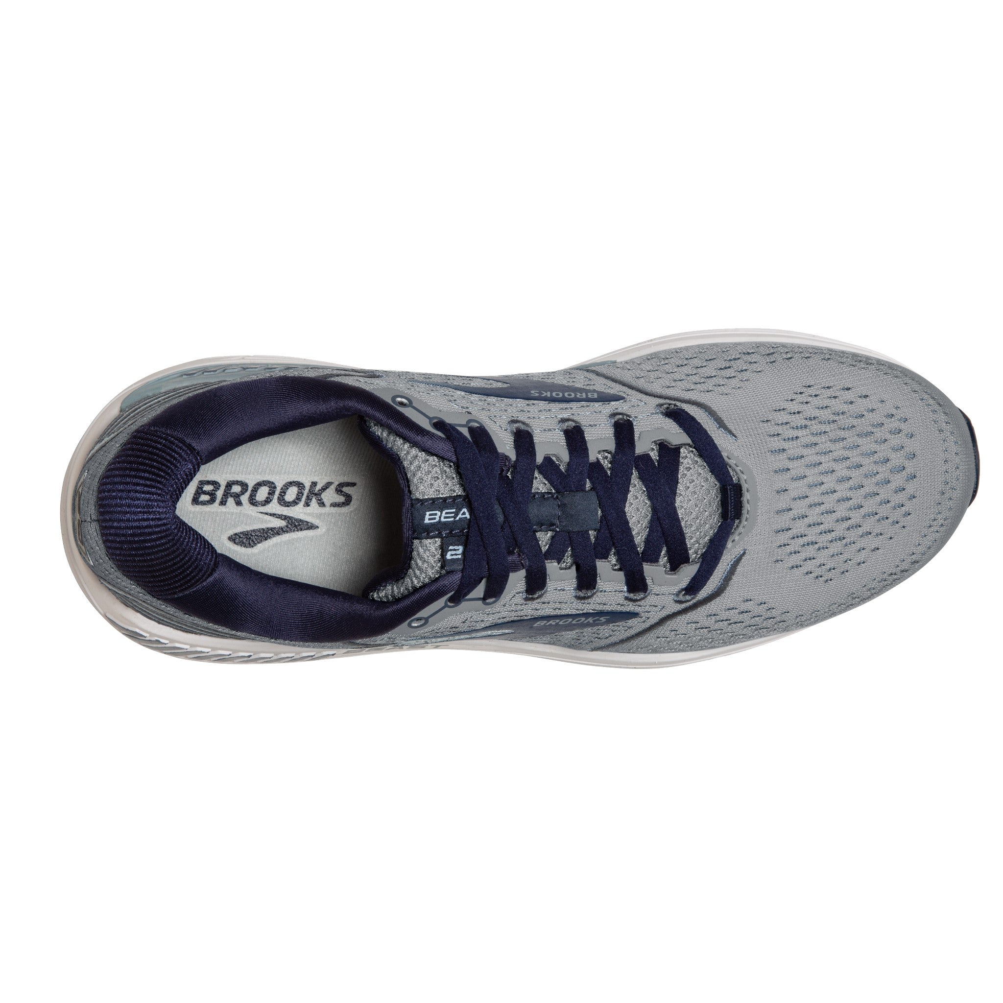 Brooks Beast 20 8 Blue Grey Peacoat Men s