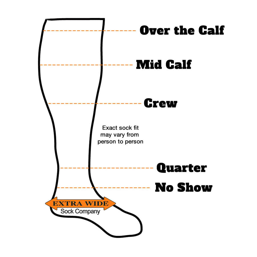 Loose Fit Stays Up Mid-Calf Dress Socks Navy / Large Loose Fit Stays Up Mid-Calf Dress Socks Navy / Large