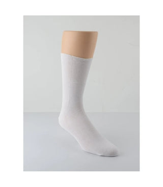 Buy white Foundation Diabetic Dress X-Wide Sock