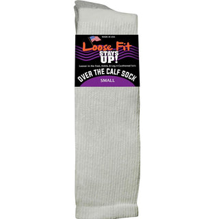 Loose Fit Stays Up Over the Calf Sock